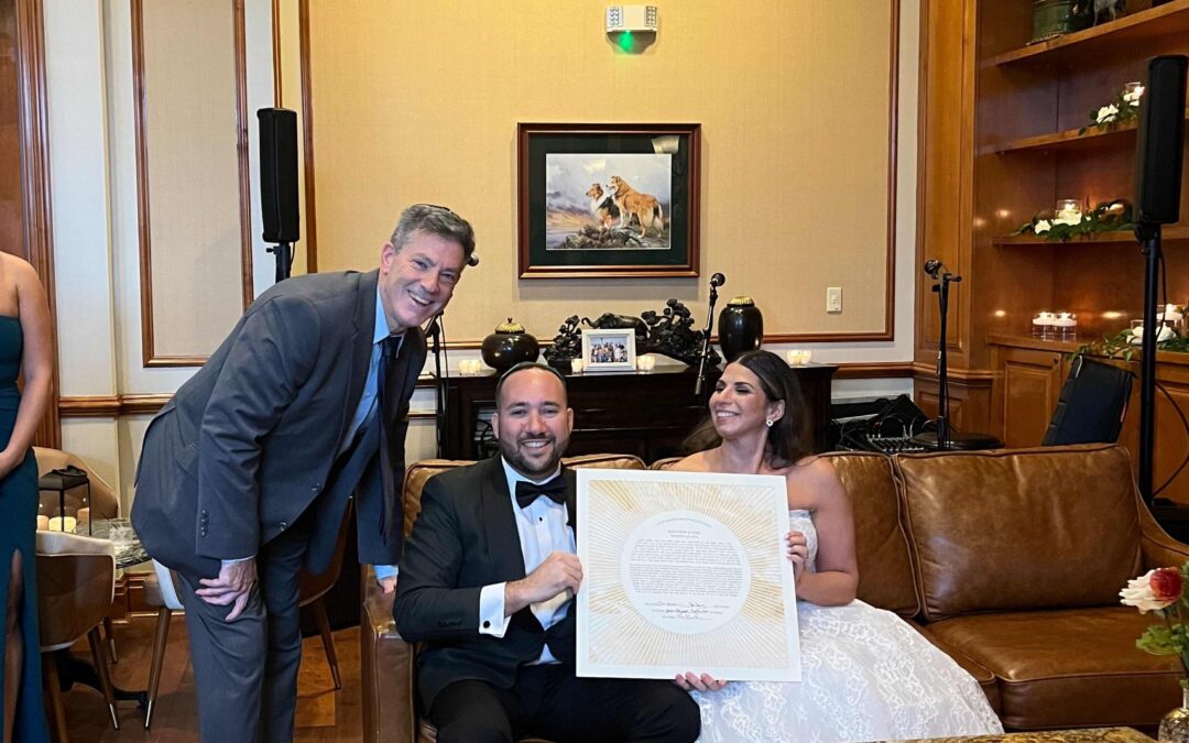 Rabbi Ron Broden Jewish Ceremony Melville Rabbi Wedding of the Year