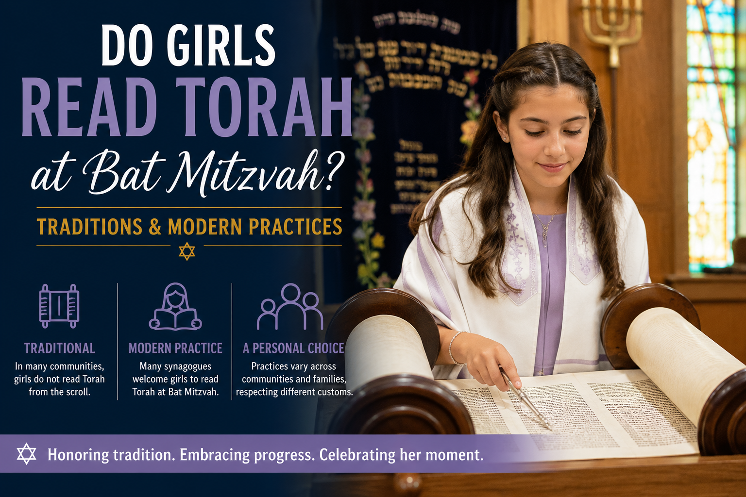 Do Girls Read Torah at Bat Mitzvah? Traditions & Modern Practices