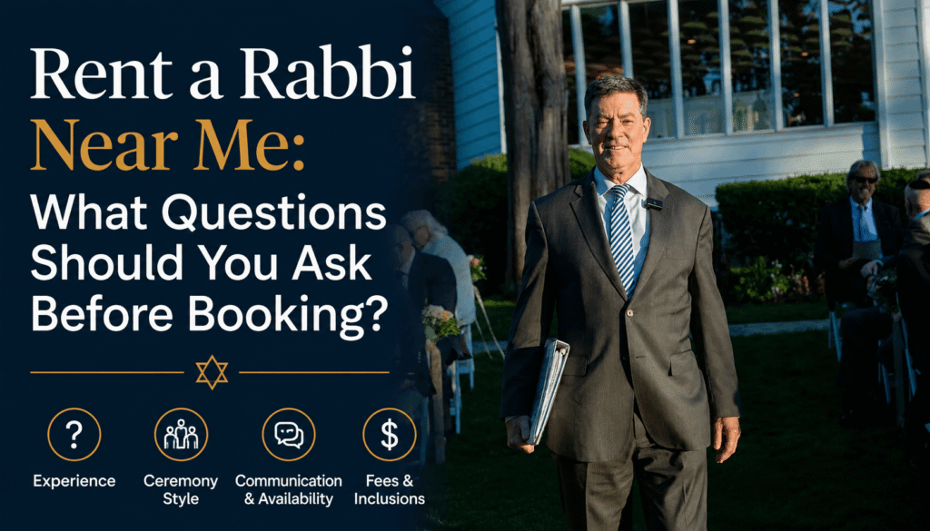 Blog 01 Rent a Rabbi Near Me: What Questions Should You Ask Before Booking?
